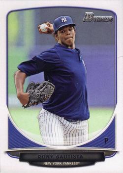 2013 Bowman - Prospects #BP90 Rony Bautista Front