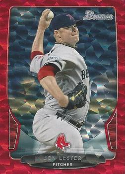 2013 Bowman - Red Ice #158 Jon Lester Front