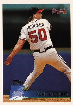 1996 Topps #266 Kent Mercker Front