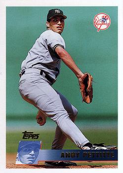 1996 Topps #378 Andy Pettitte Front