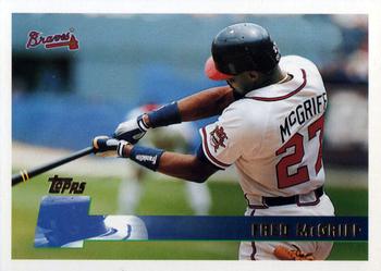 1996 Topps #389 Fred McGriff Front