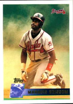 1996 Topps #297 Marquis Grissom Front