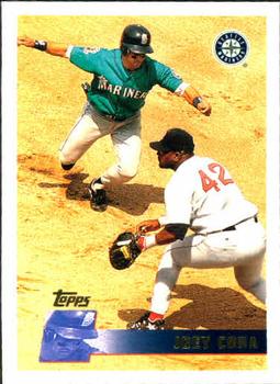 1996 Topps #304 Joey Cora Front