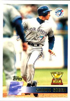 1996 Topps #417 Shawn Green Front