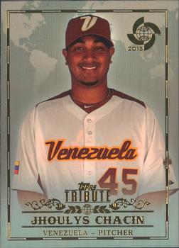 2013 Topps Tribute WBC #12 Jhoulys Chacin Front