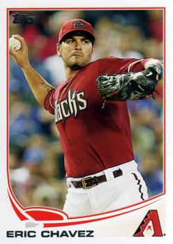 2013 Topps Update #US95 Eric Chavez Front