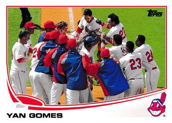 2013 Topps Update #US302 Yan Gomes Front