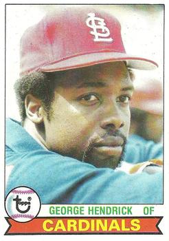 1979 Topps #175 George Hendrick Front