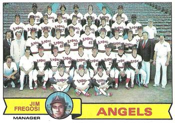 1979 Topps #424 California Angels / Jim Fregosi Front