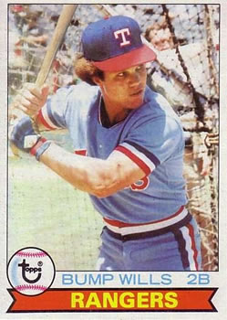 1979 Topps #369 Bump Wills Front