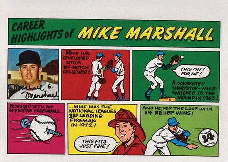 1973 Topps Comics #NNO Mike G. Marshall Front
