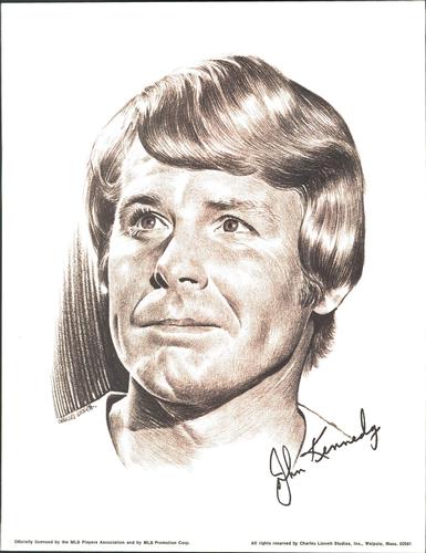 1973-74 Linnett Portraits #NNO John Kennedy Front