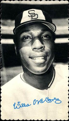 1974 Topps Deckle #28 Willie McCovey Front