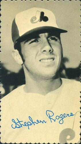 1974 Topps Deckle #65 Steve Rogers Front