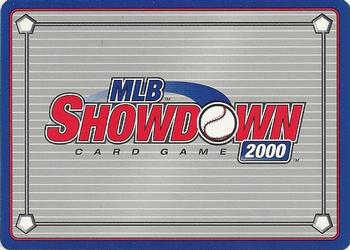 2000 MLB Showdown 1st Edition #232 Eric Young Back