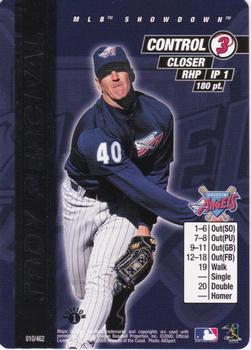 2000 MLB Showdown 1st Edition #010 Troy Percival Front