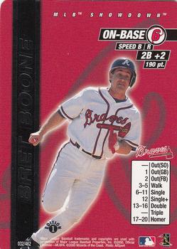 2000 MLB Showdown 1st Edition #032 Bret Boone Front