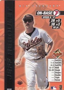 2000 MLB Showdown 1st Edition #060 Jeff Reboulet Front