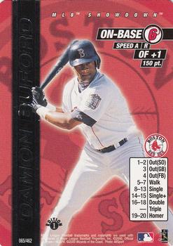 2000 MLB Showdown 1st Edition #065 Damon Buford Front