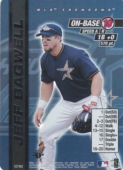 2000 MLB Showdown 1st Edition #187 Jeff Bagwell Front