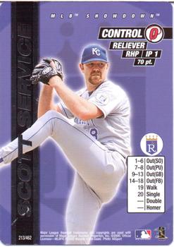 2000 MLB Showdown 1st Edition #213 Scott Service Front