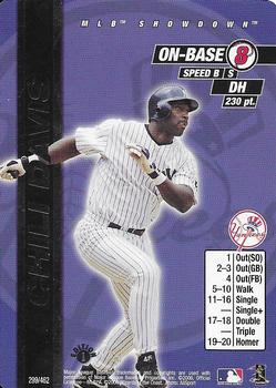 2000 MLB Showdown 1st Edition #299 Chili Davis Front