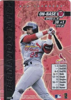 2000 MLB Showdown 1st Edition #416 Fernando Tatis Front