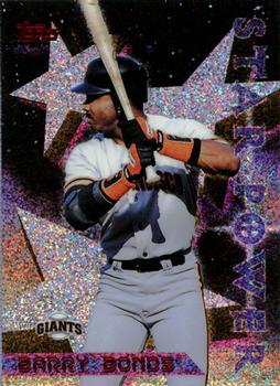 1996 Topps - Power Boosters #10 Barry Bonds Front
