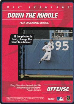 2000 MLB Showdown 1st Edition - Strategy #S6 Down the Middle Front
