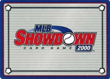 2000 MLB Showdown Pennant Run 1st Edition #080 Eddie Guardado Back