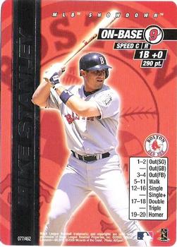 2000 MLB Showdown Unlimited #077 Mike Stanley Front