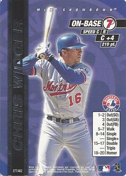 2000 MLB Showdown Unlimited #277 Chris Widger Front