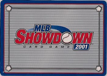2001 MLB Showdown 1st Edition #136 David Segui Back