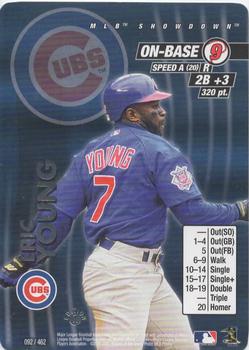 2001 MLB Showdown 1st Edition #092 Eric Young Front
