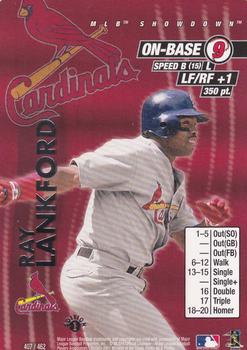 2001 MLB Showdown 1st Edition #407 Ray Lankford Front