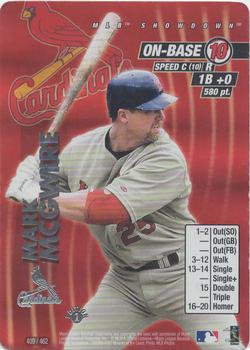 2001 MLB Showdown 1st Edition #409 Mark McGwire Front