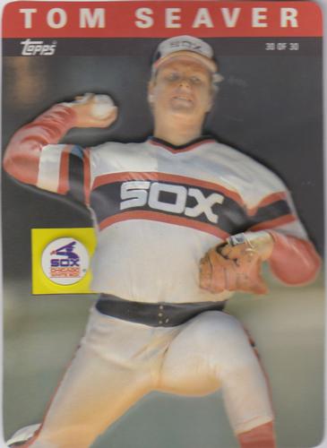 1985 Topps 3-D Baseball Stars #30 Tom Seaver Front