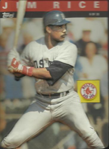 1985 Topps 3-D Baseball Stars #6 Jim Rice Front