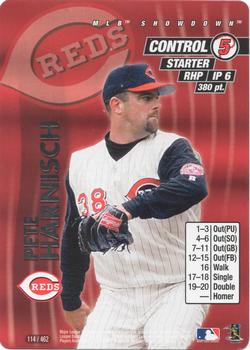 2001 MLB Showdown Unlimited #114 Pete Harnisch Front