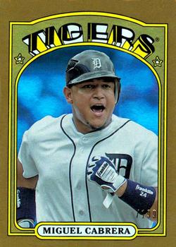2013 Topps Archives - Gold #50 Miguel Cabrera Front