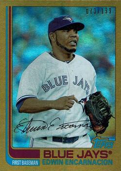 2013 Topps Archives - Gold #96 Edwin Encarnacion Front