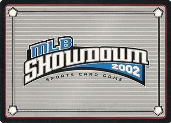 2002 MLB Showdown All-Star Game #015 Derek Lowe Back