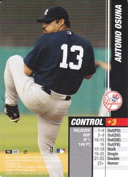 2003 MLB Showdown Trading Deadline #008 Antonio Osuna Front