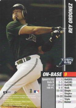 2003 MLB Showdown Trading Deadline #019 Rey Ordonez Front