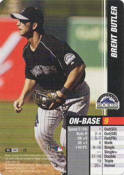 2003 MLB Showdown Trading Deadline #040 Brent Butler Front