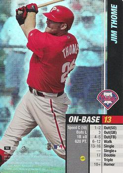 2003 MLB Showdown Trading Deadline #131 Jim Thome Front