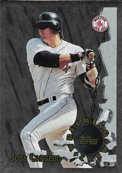1996 Topps - Wrecking Crew #WC4 Jose Canseco Front