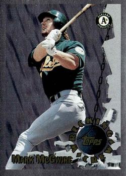 1996 Topps - Wrecking Crew #WC11 Mark McGwire Front