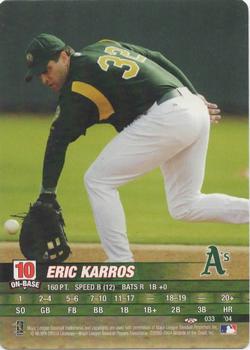 2004 MLB Showdown Trading Deadline #033 Eric Karros Front