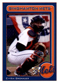 2011 Choice Binghamton Mets #12 Kai Gronauer Front